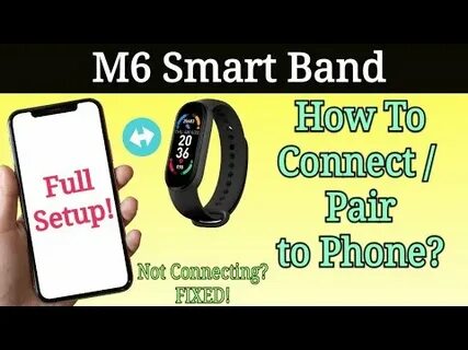 Подключение smart band 9