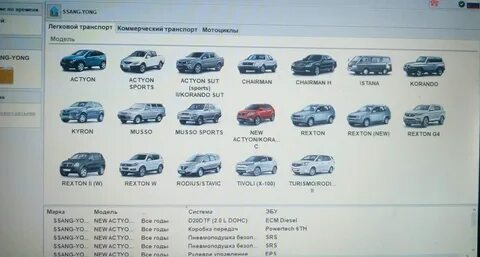 Программа для диагностики ssangyong