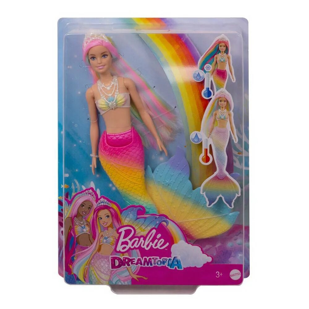 Меняет цвет в воде купить. Кукла Барби Дримтопия Русалочка. Barbie Dreamtopia Русалочка. Куклы Барби Дримтопи я Русалочки. Кукла Барби Dreamtopia мерцающая Русалка.