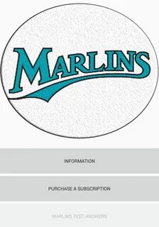 Marlins сайт