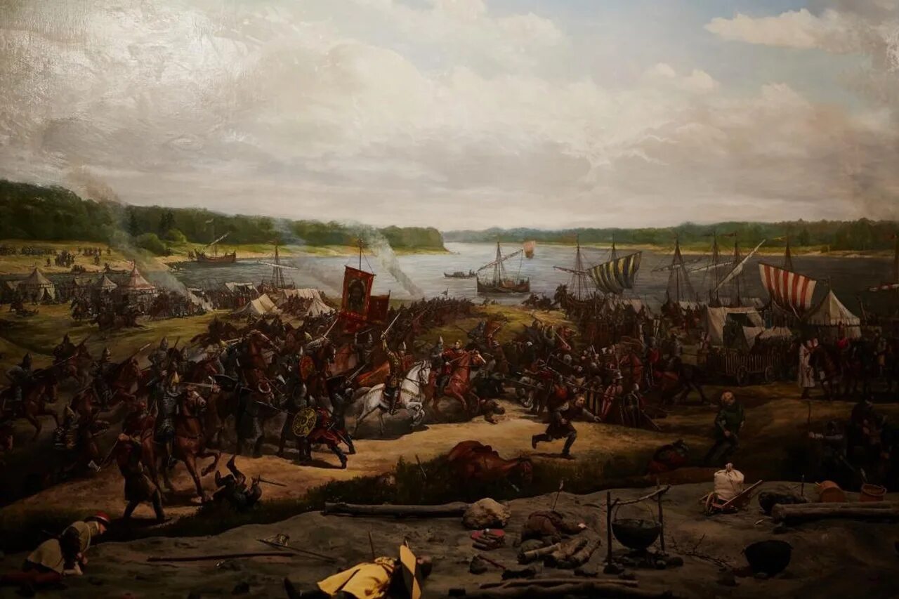 15 Июля 1240 Невская битва.