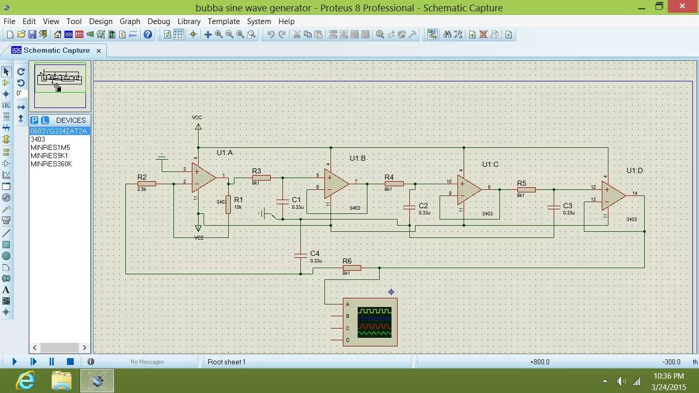 Sine generator