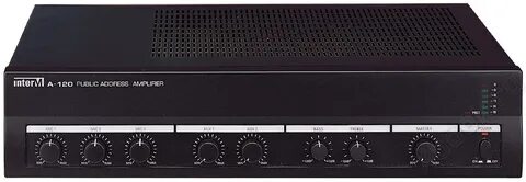 Public address amplifier