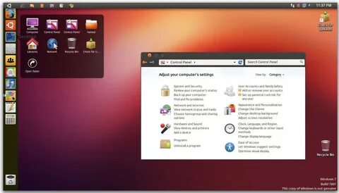 Окна linux