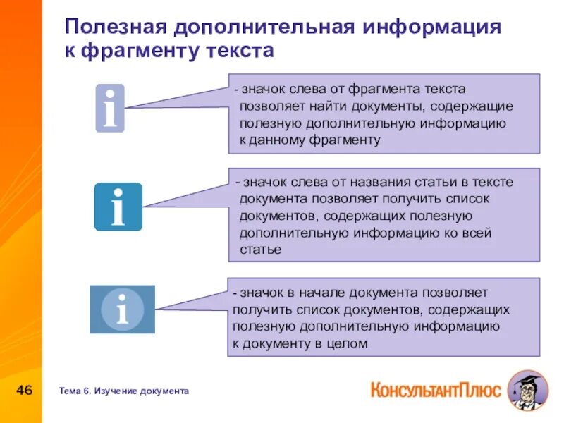 Основная и дополнительная информация текста. Дополнительная информация консультант плюс. Значок Дополнительная информация в консультант плюс. Дополнительыне информация. Дополнительна яинфрмация.