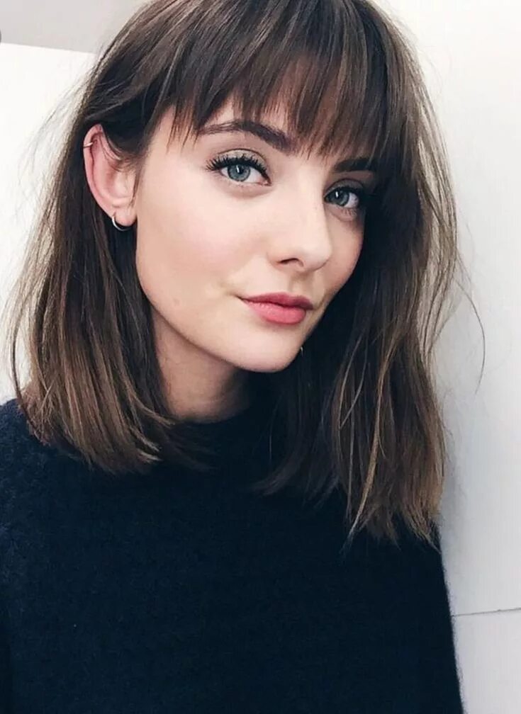 Long bangs