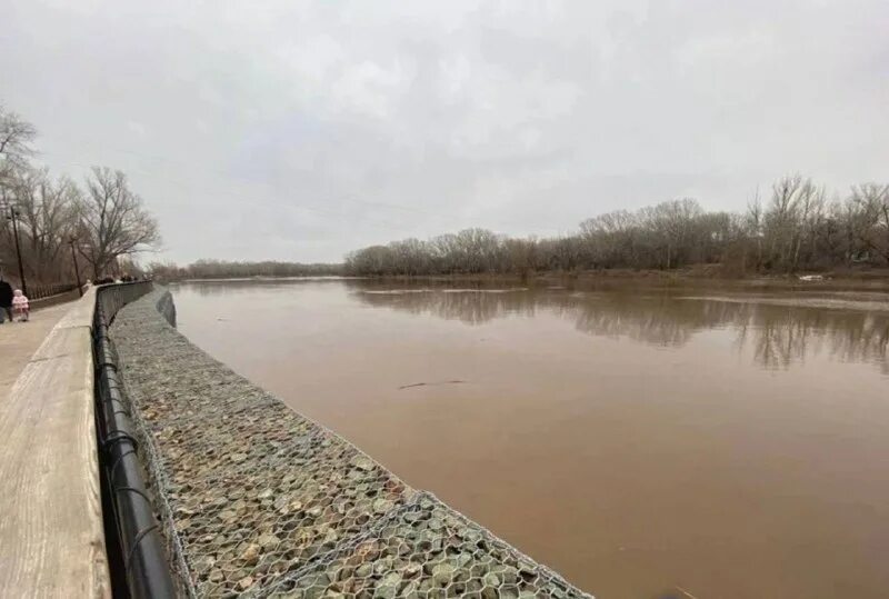 уровень урала оренбург сегодня