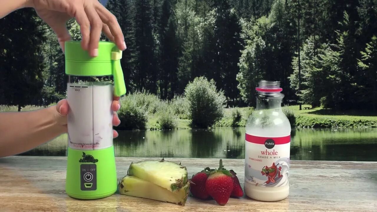 Как пользоваться портативным блендером