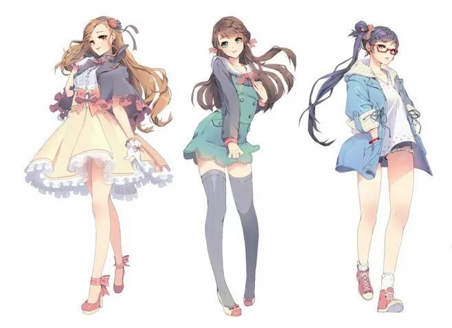 Pin by Lulu Dupont on Anime fashion Anime outfits, Fashion, Fashion illustration