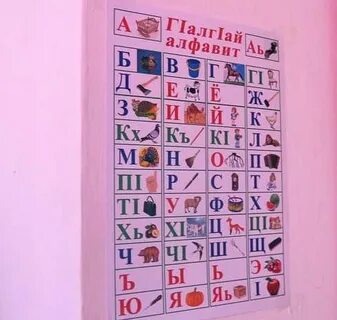 Аварский язык алфавит