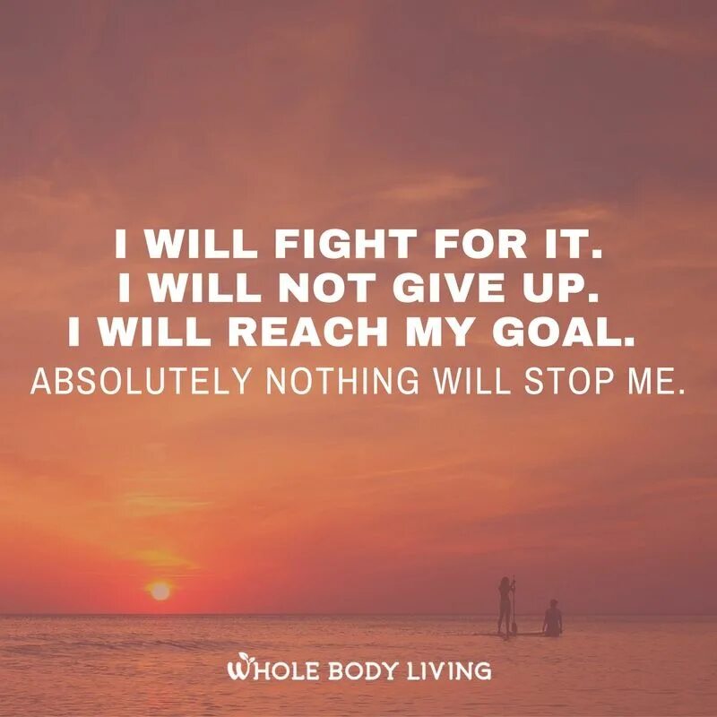 He will not give. Give up the ... (Stop Fighting for your beliefs). Will stop. I will give up ..... Nothing will stop me.