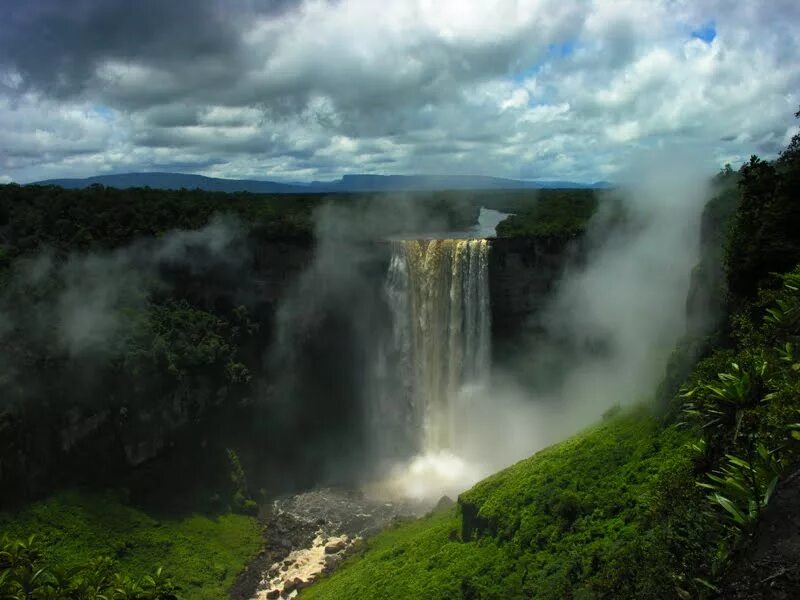 кайетур (национальный парк). национальный парк кайетур гайана. кайетур, гайана. страна южной америки гайана. гаяна водопад кайетур.