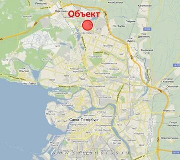 Девяткино санкт петербург карта