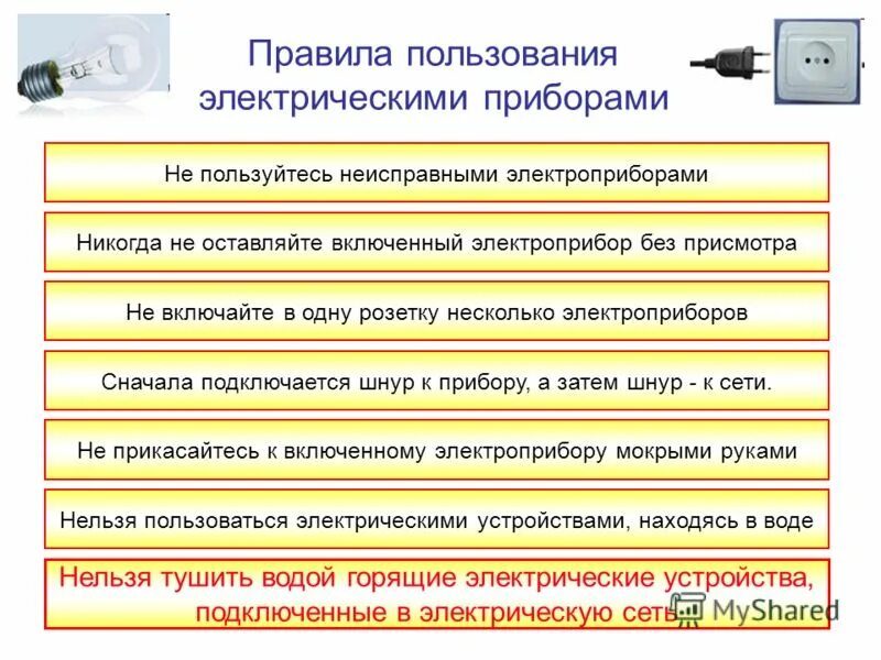 Что привело к отключению. Правила пользования электроприборами. Правила использования электроприборов. Правила пользования электрическими приборами. Правмла пользованияэлектрическими при борами.