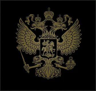Герб на темном фоне