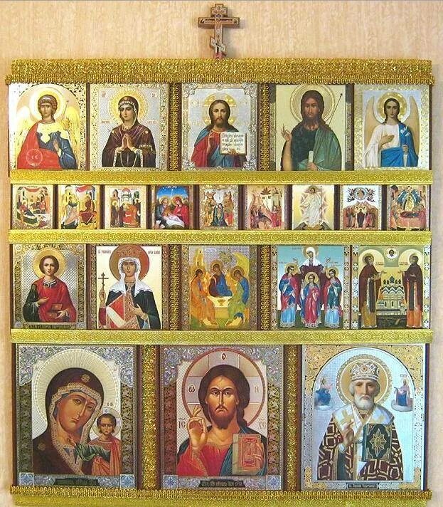 Какую икону иметь дома. Иконы для домашнего иконостаса. порядок икон в домашнем иконостасе. размещение икон в домашнем иконостасе. иконостас на три иконы.
