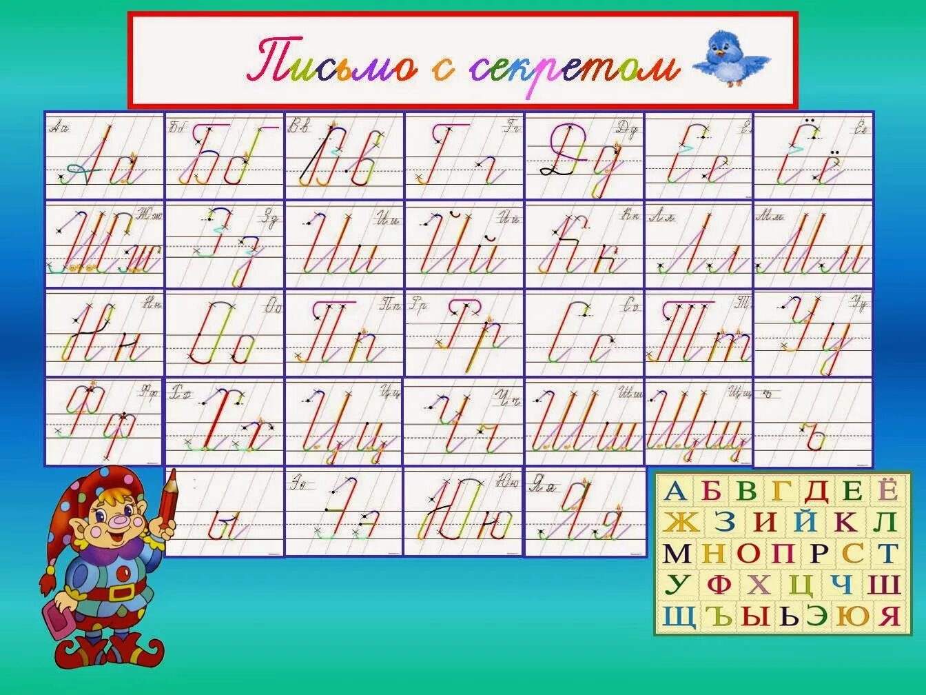 Образцы букв прописью. Алфавит письмо с секретом Илюхина. Алфавит письменные буквы Илюхина. Письменный алфавит для 1 класса Илюхина. Алфавит письменных букв по Илюхиной.