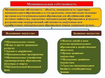 Что такое государственная муниципальная собственность