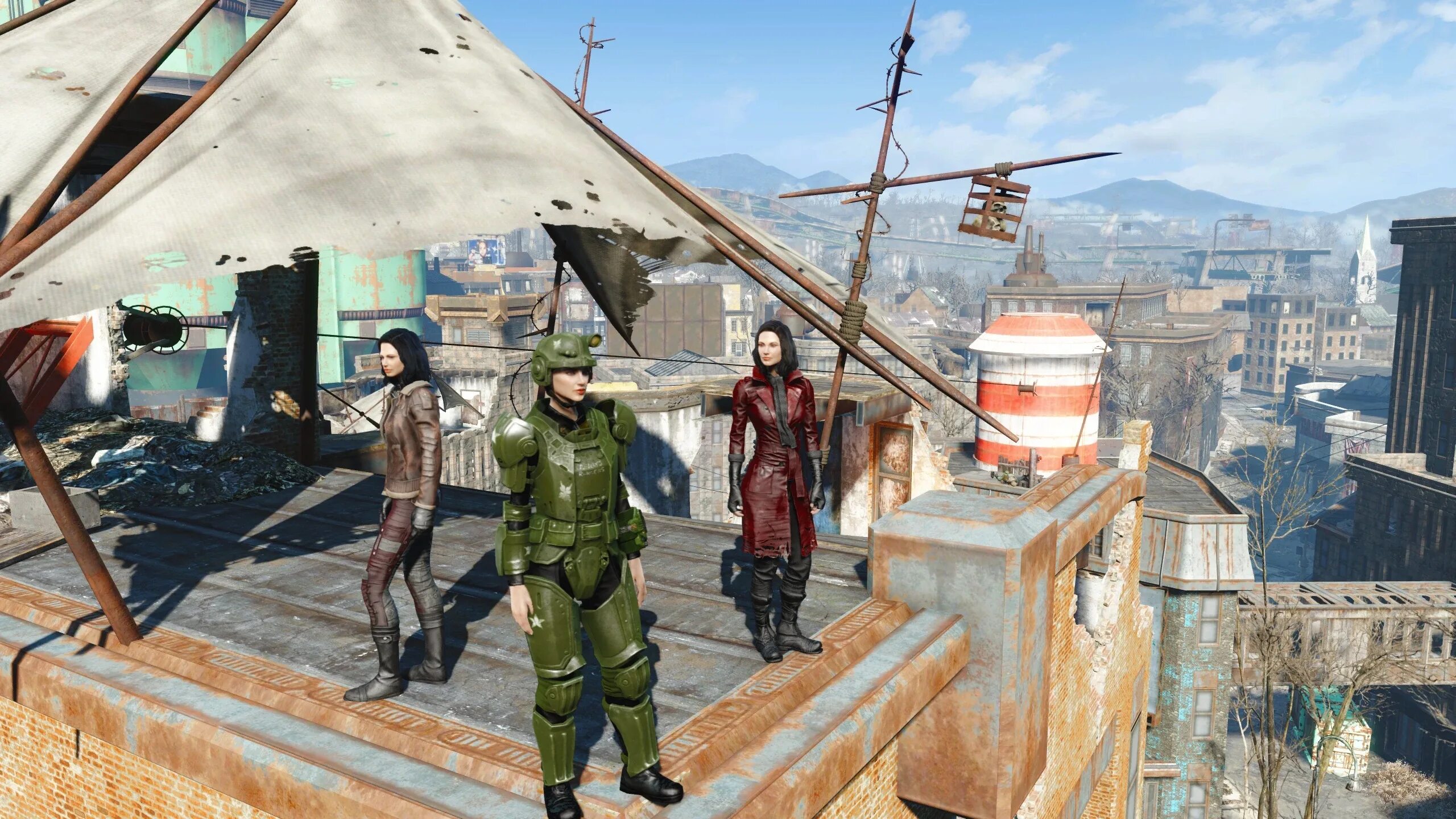 Fallout 4 моды 2024. Стурджес Fallout 4. Fallout 4 Nexus. Шпиль мод фоллаут 4. Fallout 4 Roof.