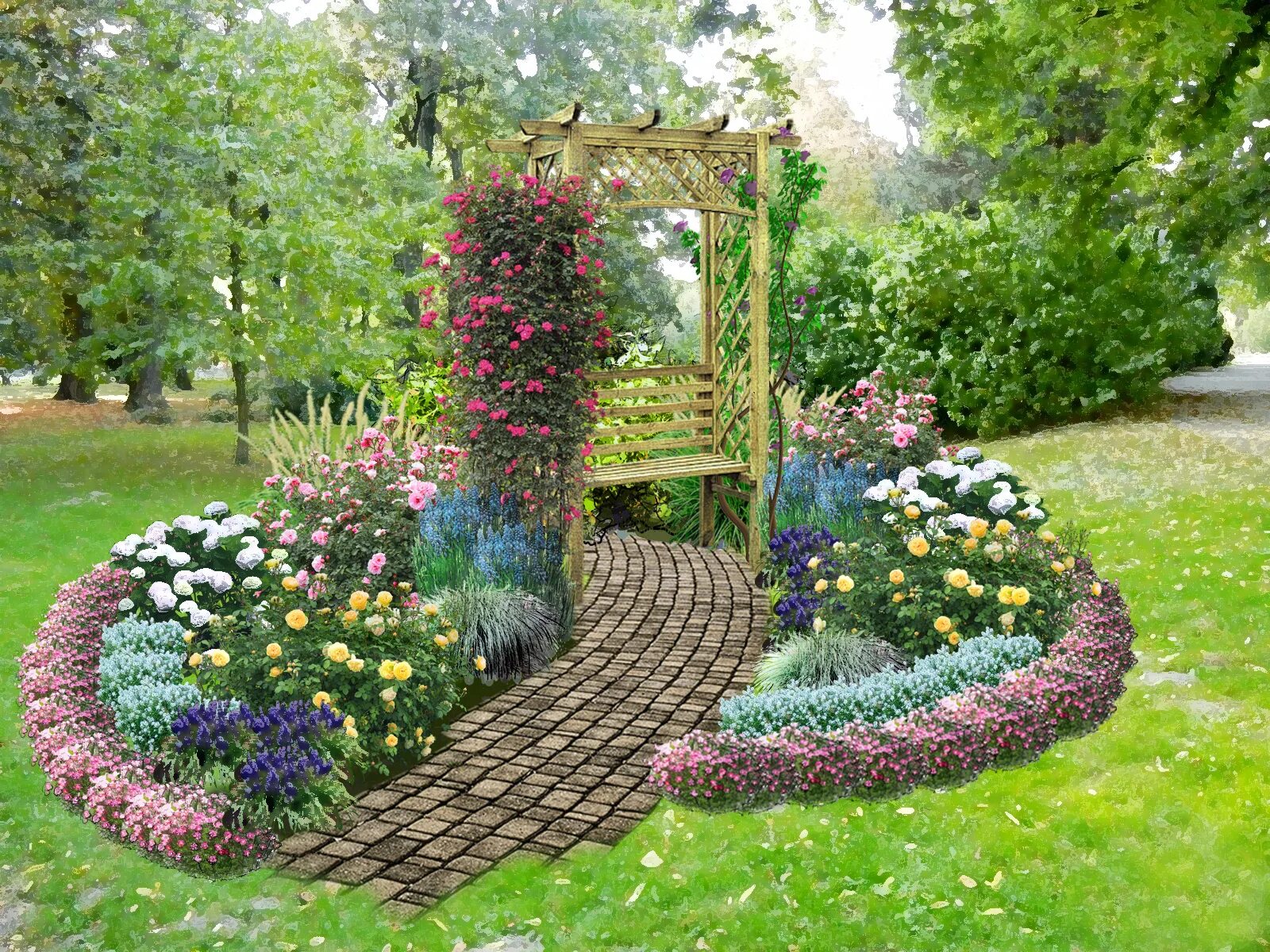 Квадратная клумба. Арабеска в ландшафте. Оформление клумбы в детском саду петунья. Обустроить клумбу. Моноклумба петуния.