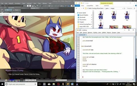 Slideshow waifu crossing porn game.