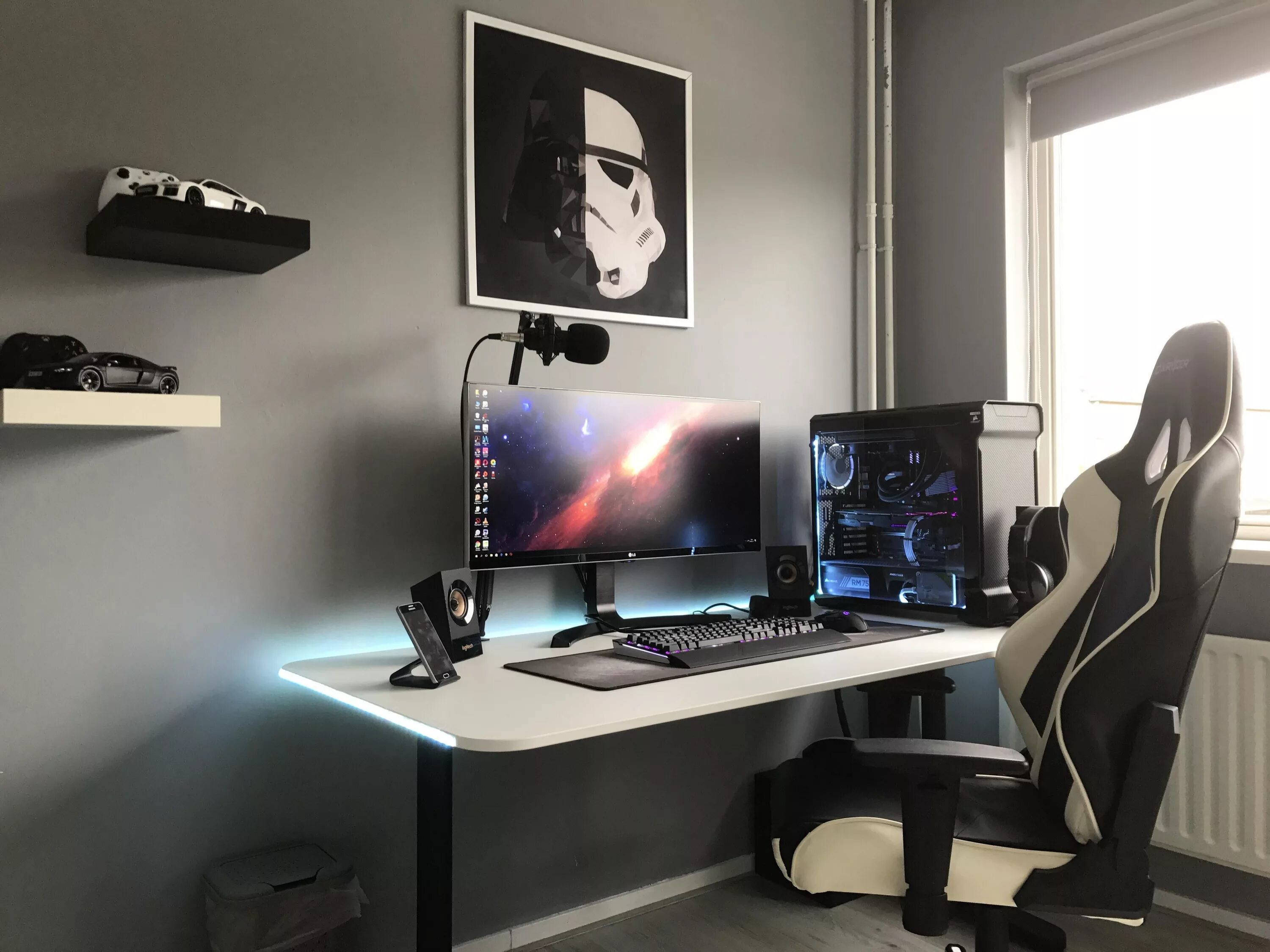 Black setup