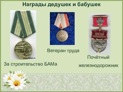 Узнать ордена деда