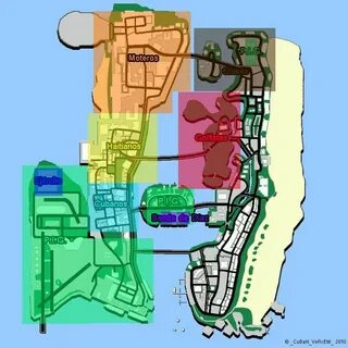 Карта пакетов в gta vice city