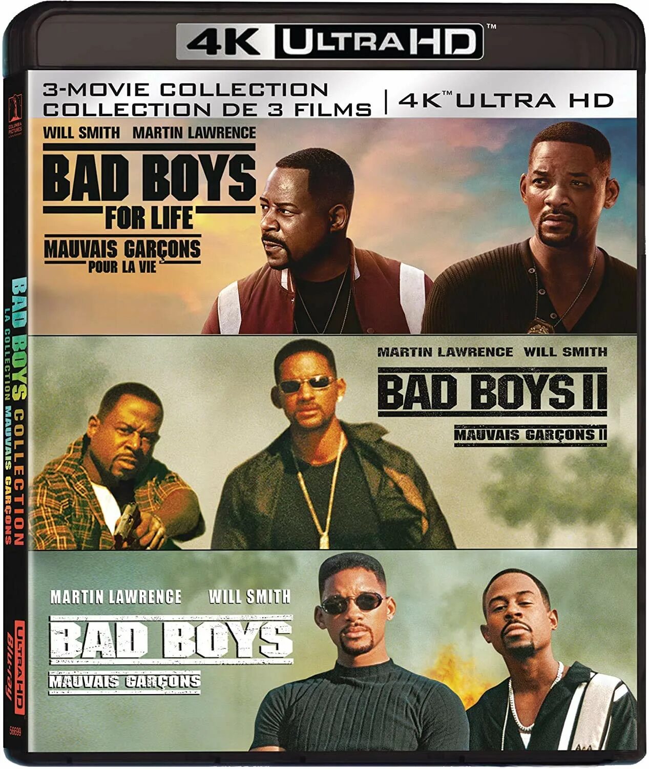Bad boys for life. Bad boy. Bad boys 2. Bad boys 3.