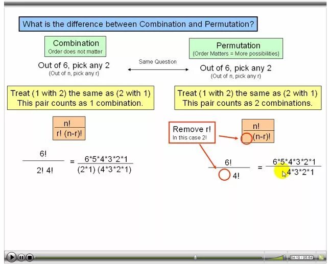 Combination examples. Combinations permutations. combination vs permutation. permutation and combination formula. difference between combination and permutation.