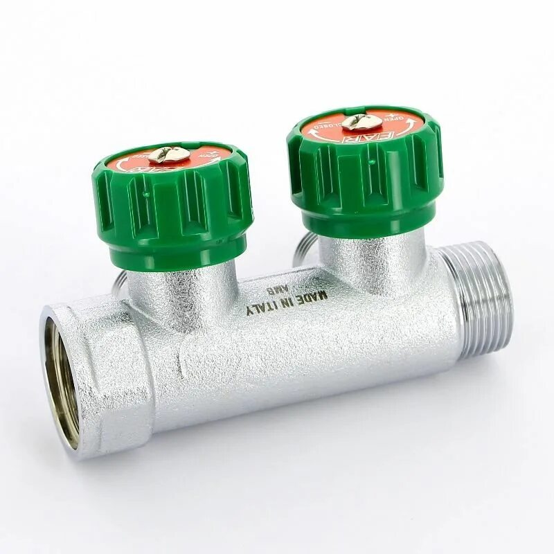 Коллектор far 3 вых. Коллектор проходной регулируемый far multifar (3821 3412tp) 3/4&quot; нр, 2 отвода 1/2&quot;. регулирующий коллектор far 3/4&quot; с 3 отводами на 1/2&quot; fk38223412tp. коллектор multifar 3/4 х1/2. регулирующий коллектор far fk 3822 134tp 1x3/4&quot; с 3 отводами.