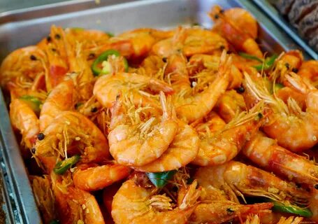 Креветка морепродукты