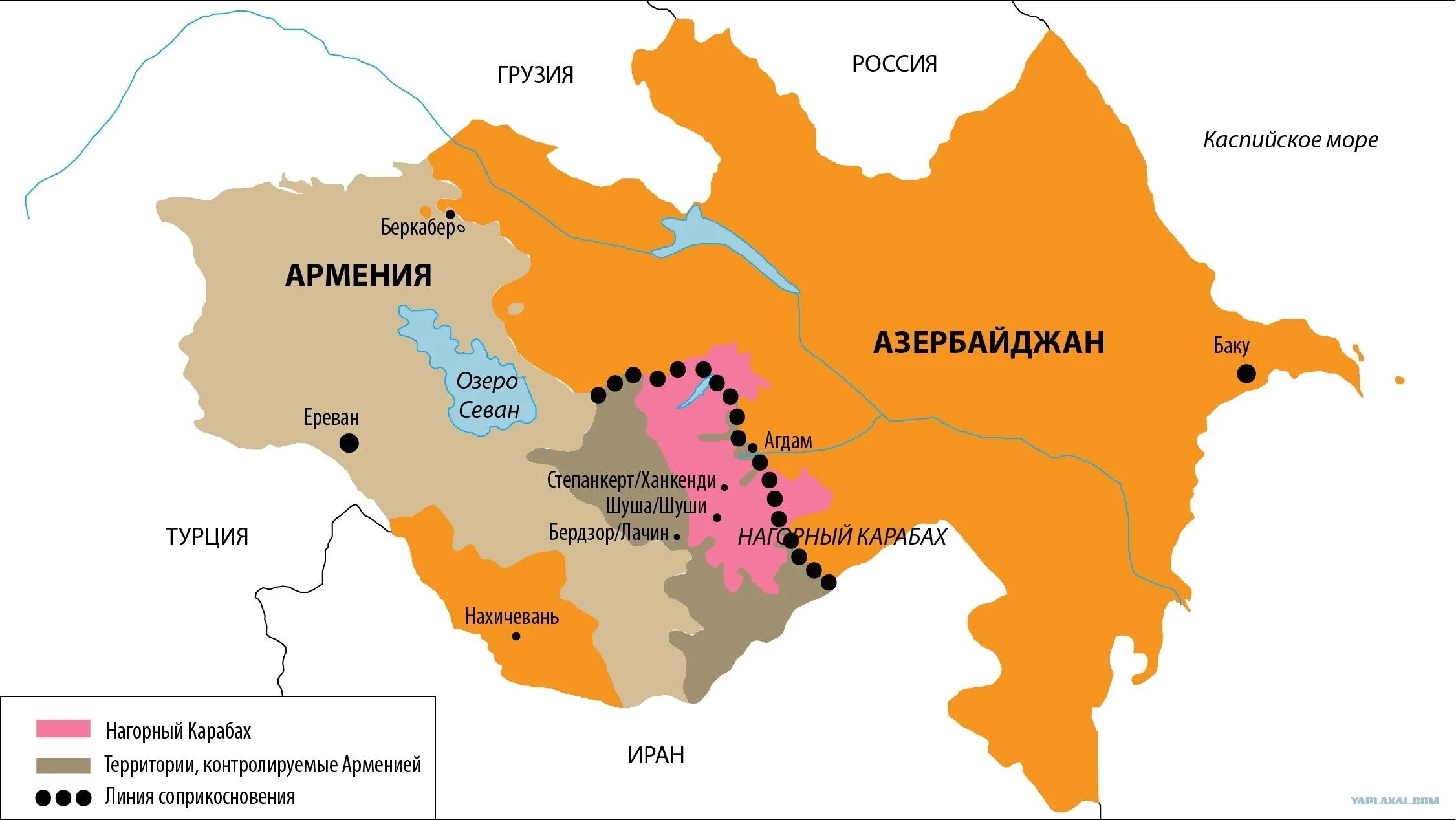 Территория азербайджана на карте. Карта Нагорного Карабаха и Армении и Азербайджана с границами. Армения на карте с границами с Карабахом. Граница Армении и Азербайджана на карте. Арцах Нагорный Карабах карта Армении.