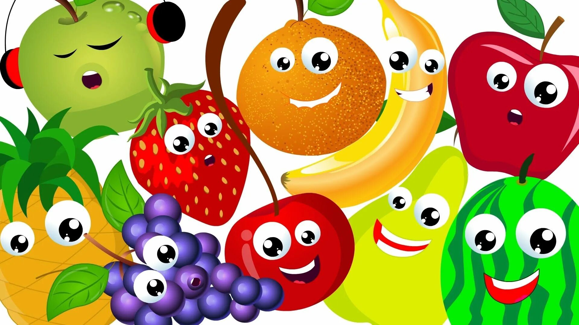 Фрукты for Kids. Картины фруктов для детей. Картина фрукты для детей. Фрукты cartoon. Learning vegetables