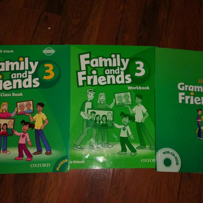 Английский язык family and friends 3 workbook