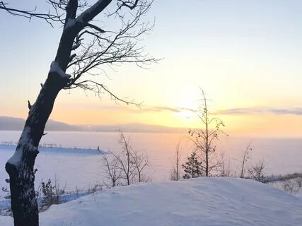 Волга в феврале