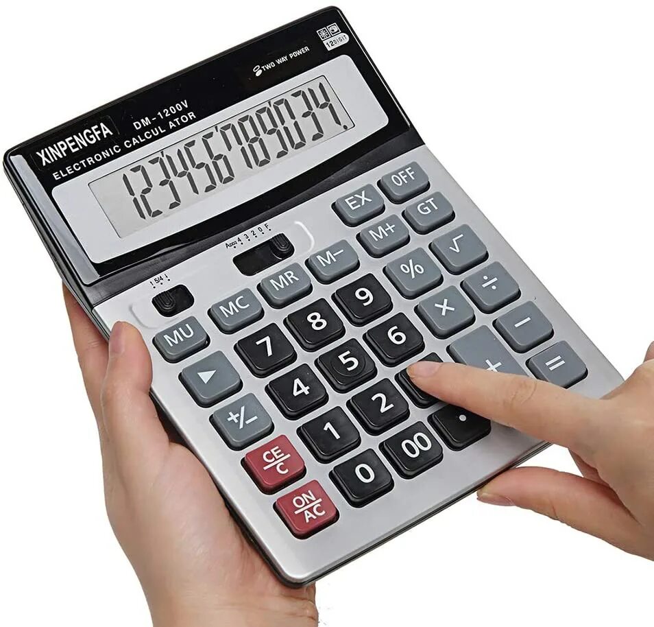 Mybuh калькулятор. Калькулятор 12 Digit Dual Power calculator. Калькулятор (12 разрядный, 208*154).