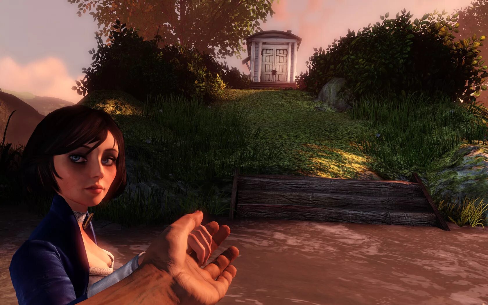 Bioshock infinite сохранения. Bioshock infinite booker. bioshock infinite букер девитт и элизабет. элизабет топит букера. bioshock infinite букер девитт.