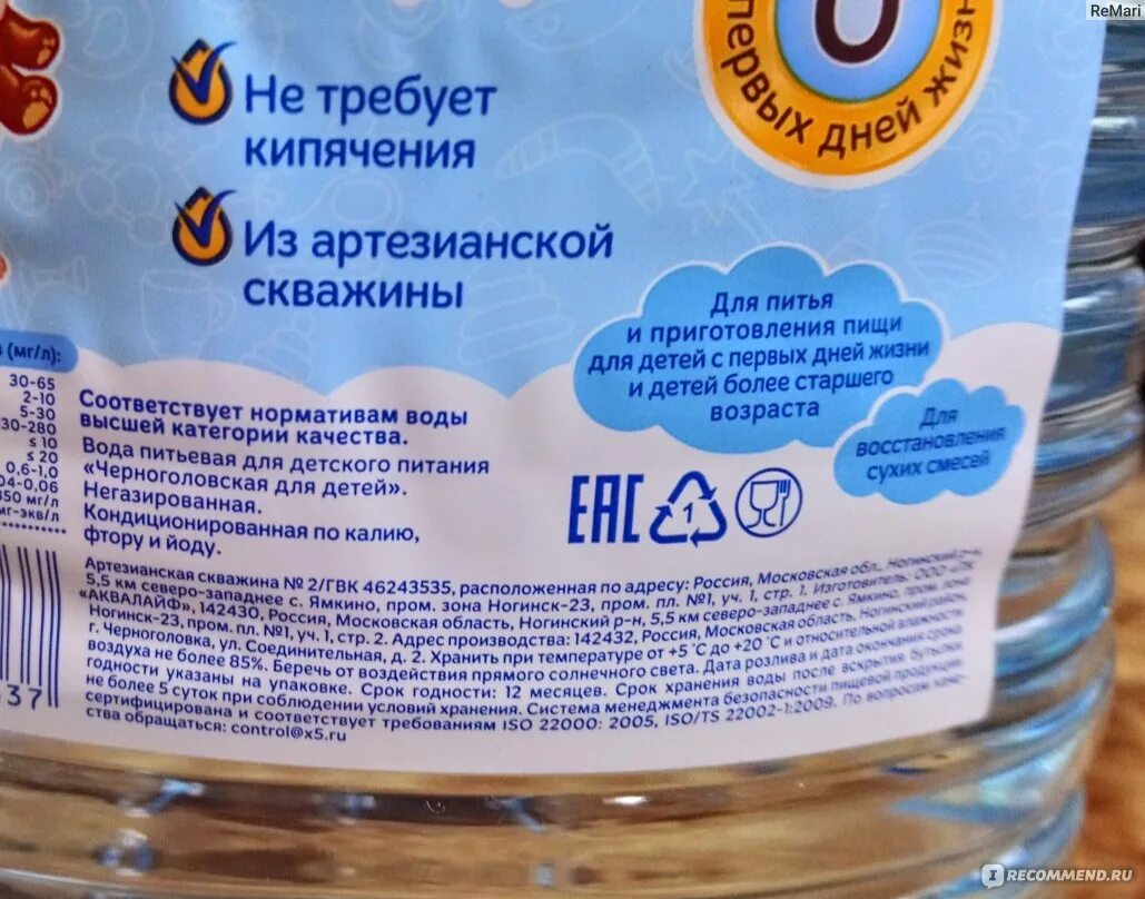 Срок вод. Вода для детского питания. Вода для детского питания ГОСТ. Состав детской воды. Honey Kid вода.