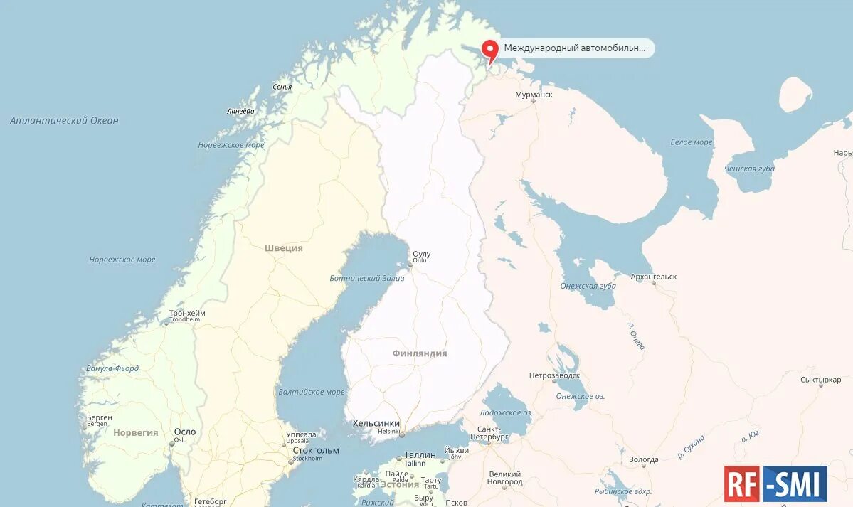 Границы Финляндии, Швеции, Норвегия и России на карте. Карта Финляндии и Норвегии на карте. Граница России и Норвегии на карте. Мурманск и Финляндия на карте.