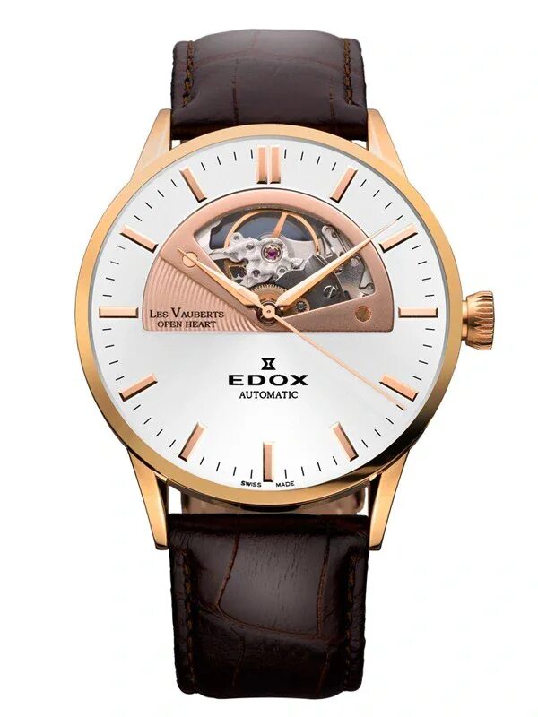 Наручные часы automatic. Edox часы 85014. Edox les Vauberts open Heart Automatic. Мужские часы edox les Vauberts. Часы edox les Vauberts 1685 Automatic.