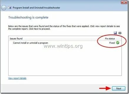 Package installer problem