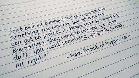 Nice writing