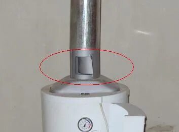 Почему задувает напольный котел