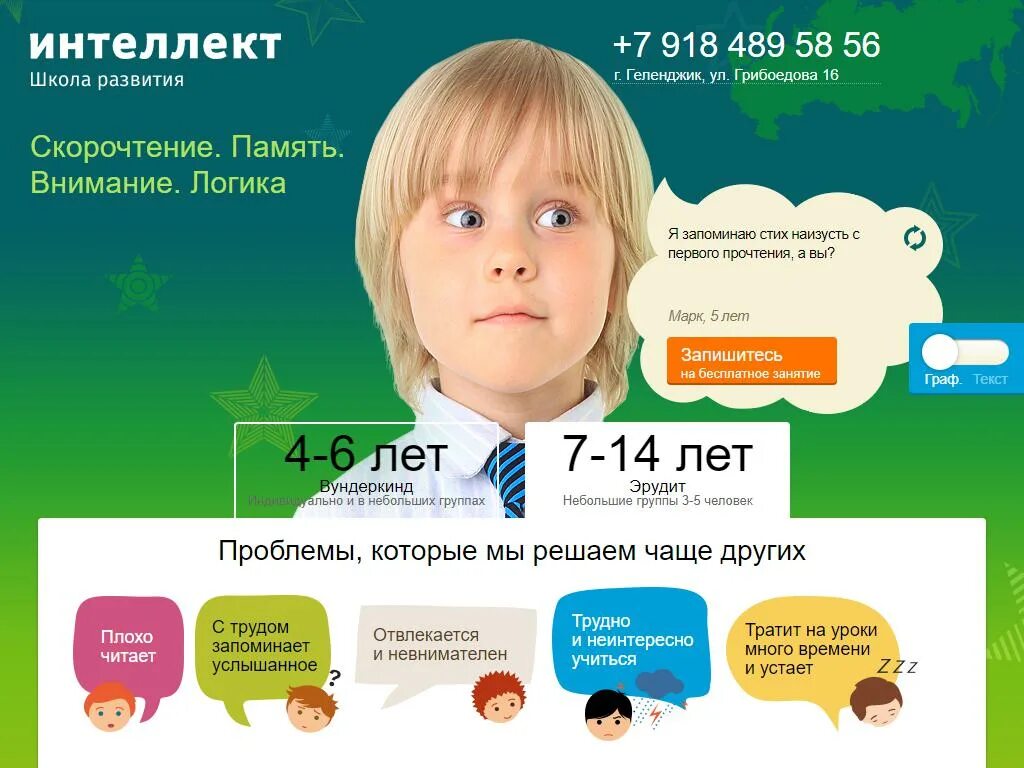 Программы школа интеллекта. Школа интеллект.
