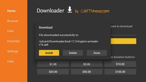 Downloader для андроид
