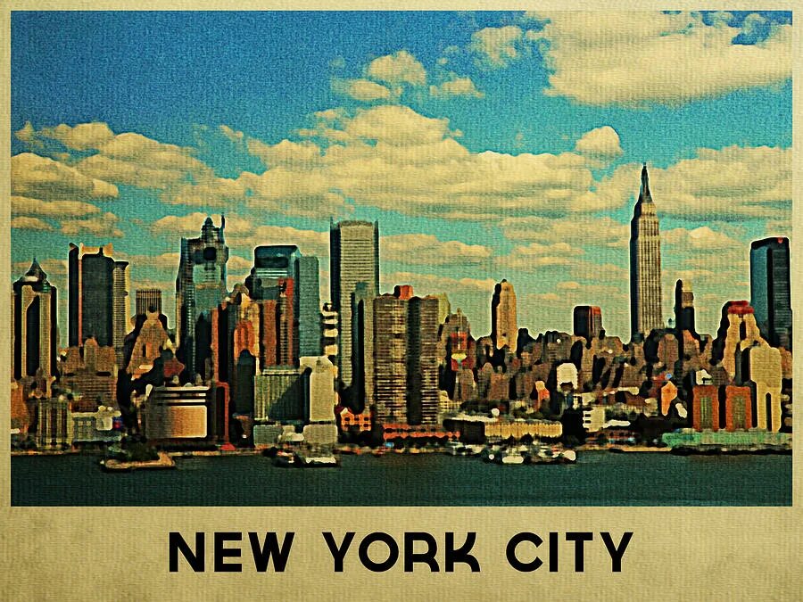 Let s the city. Нью-Йорк. Плакат Нью Йорк. New York City Винтаж. Нью-Йорк Сити Постер.