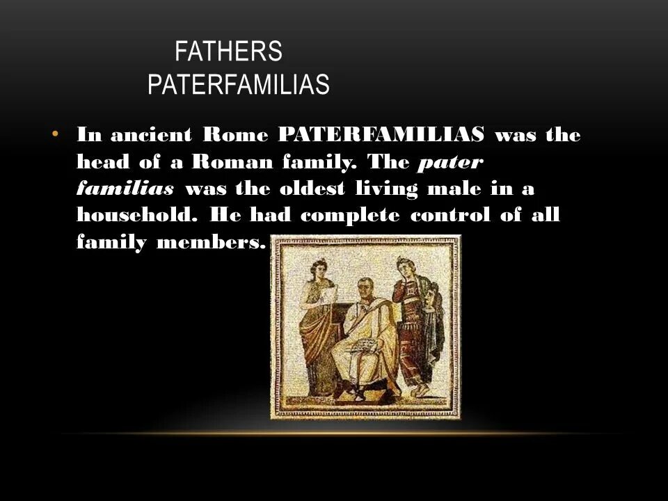 Pater familias. Патерфамилиас. Pater familias в Риме. Paterfamilias в римском праве это. Патер фамилия римское право.