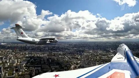 Пролет авиации над москвой 2024