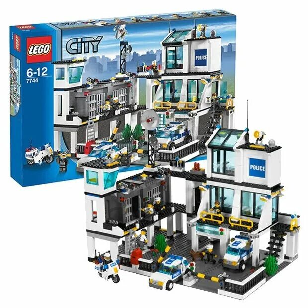 конструктор bela (lari) cities 10660 полицейский участок.